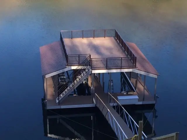 Custom Dock by Martin Docks