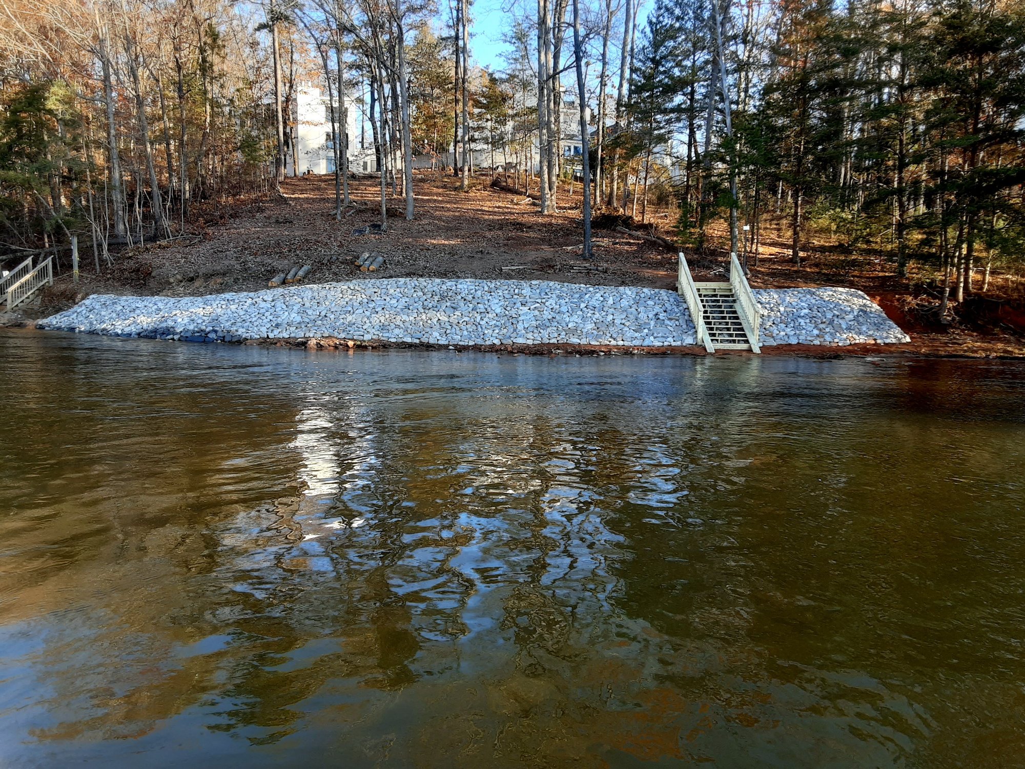 Rip Rap Erosion Control & Steps