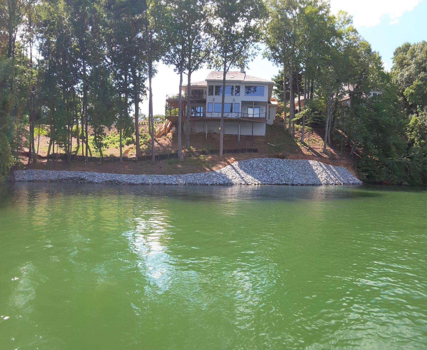 Martin Docks - Rip Rap - Lake Lanier