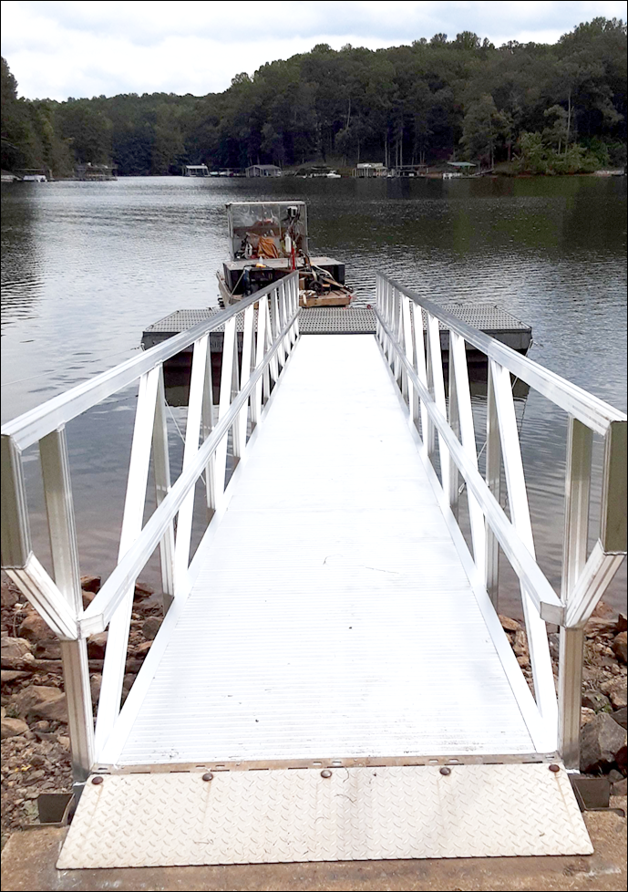 Dock Repair Thompson Park Gainesville Ga